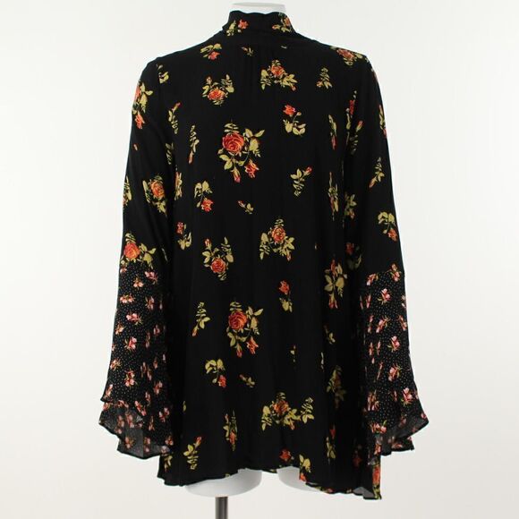 Free People Black Combo Tate Tunic - Picture 2 of 5